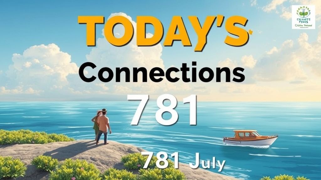 月末终极挑战：7月31日《词语连线》完全解密指南