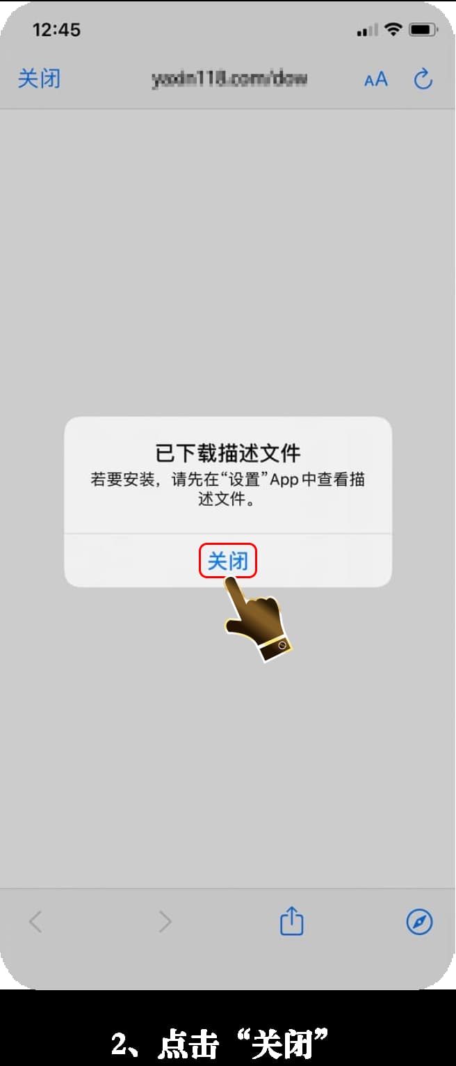 亚星ios版App安装流程示意图2