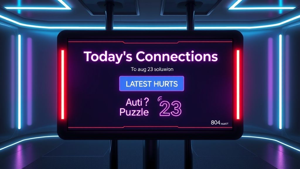 周末解谜时光：《纽约时报》Connections今日答案全解析